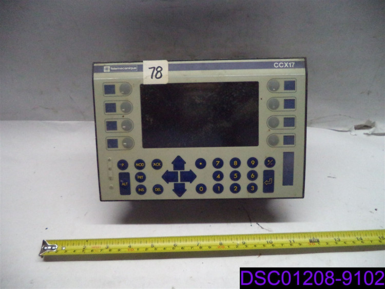 TELEMECANIQUE TCC-X1730-LW OPERATOR INTERFACE 8IN LCD TELEMECANIQUE TCC-X1730-LW OPERATOR INTERFACE 8IN LCD