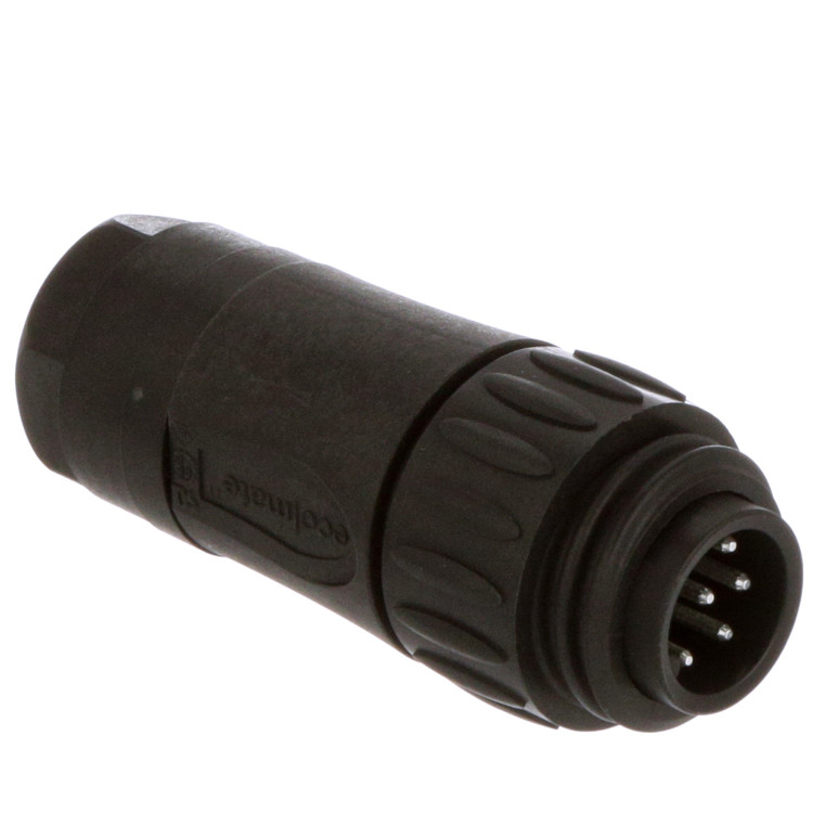 AMPHENOL C016-30H006-110-12 CIRCULAR CONNECTOR, PLUG, 6POS, CABLE; CONNECTOR TYPE:CIRCULAR INDUSTRIAL; SERIES:ECOMATE; CONNECTOR BODY MATERIAL:NYLON 6-6; GENDER:PLUG; CONTACT GEN