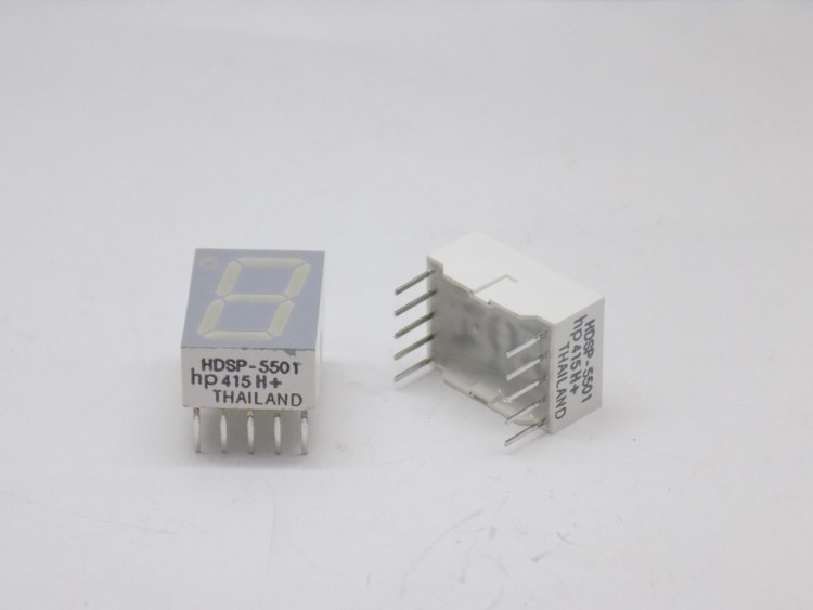 AGILENT HDSP-5501 DISPLAY 14.2MM 0.56INCH SEVEN SEGMENT AGILENT HDSP-5501 DISPLAY 14.2MM 0.56INCH SEVEN SEGMENT