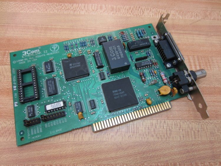 3COM 7920-02 ETHERNET BOARD 8BIT 3COM 7920-02 ETHERNET BOARD 8BIT