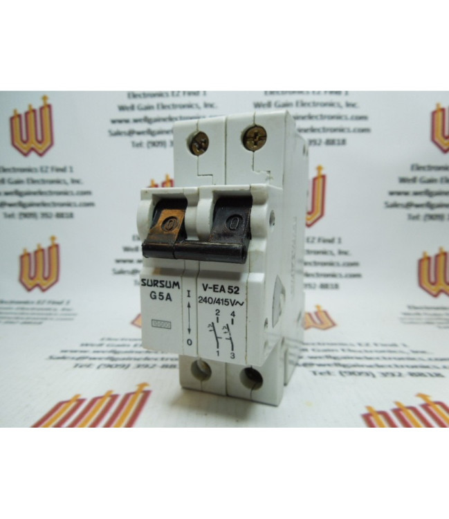 ABL SURSUM V-EA52-G25A CIRCUIT BREAKER DIN RAIL MOUNT 2 POLE 25 AMP ABL SURSUM V-EA52-G25A CIRCUIT BREAKER DIN RAIL MOUNT 2 POLE 25 AMP