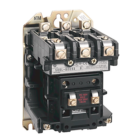 ALLEN BRADLEY 500L-TAD92 NEMA AC CONTACTOR,NON-MOTOR LOADS,TOP WIRING,10A ALLEN BRADLEY 500L-TAD92 NEMA AC CONTACTOR,NON-MOTOR LOADS,TOP WIRING,10A