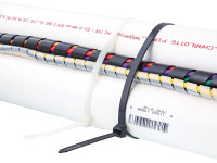 3M 6229 MIN PUR MAY BE REQ'D 8" NAT CABLE TIE HEAVY DUTY - 120LB (BAGGED)