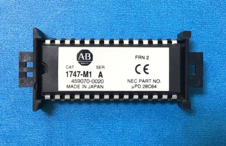 ALLEN BRADLEY 1747-M1 EEPROM MEMORY MODULE, 1K FOR PROGRAMMABLE CTRLR ALLEN BRADLEY 1747-M1 EEPROM MEMORY MODULE, 1K FOR PROGRAMMABLE CTRLR
