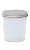 SPECIMEN CONTAINER NONSTERILE120ML/4OZ W.SCREW LID