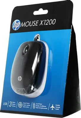 Мышь оптическая HP X1200 Wired H6E99AA Мышь оптическая HP X1200 Wired H6E99AA