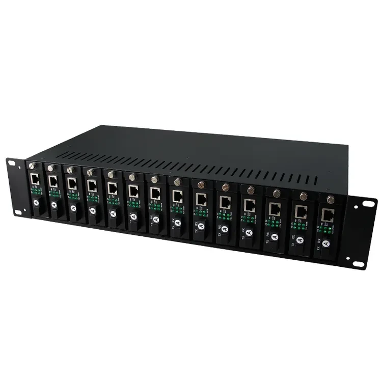 14 slots with dual power,support 10/100M,10/100/1000M standalone