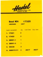 ACCUDYNE INDUSTRIES 17325 SEAL KIT,CHECK VLV,AG