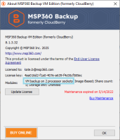 OPTION, BACKUP LICENSE, LOCAL STATMUX, 1CH
