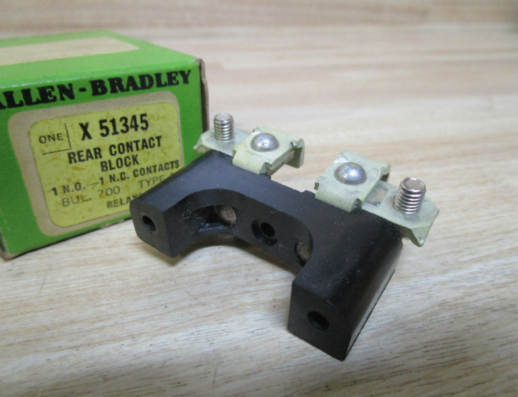 ALLEN BRADLEY X-51345 CONTACT BLOCK REAR FOR BUL 700 ALLEN BRADLEY X-51345 CONTACT BLOCK REAR FOR BUL 700