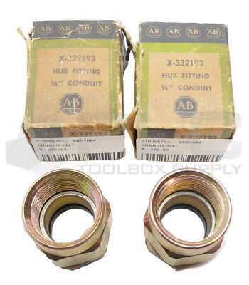 ALLEN BRADLEY X-332193 HUB FITTING 3/4INCH ALLEN BRADLEY X-332193 HUB FITTING 3/4INCH