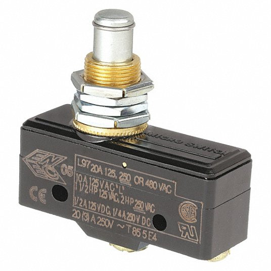 MICROSWITCH BA-2RQ1-A2  SNAP ACTION BASIC SWITCH; CIRCUITRY:SPDT; MICROSWITCH TYPE:STANDARD; ACTUATOR STYLE:OVERTRAVEL PLUNGER; OPERATING FORCE MAX:22OZF; CONTACT VOLTAGE DC