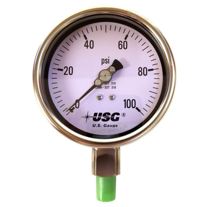 AMETEK 656237AA4CD3A00 PRESSURE GAUGE 0-30PSI 63MM 1/4NPT AMETEK 656237AA4CD3A00 PRESSURE GAUGE 0-30PSI 63MM 1/4NPT