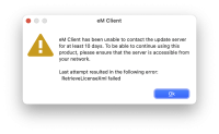 No Deskop for regular or ERI Agent license