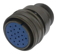 AMPHENOL 97-3106A-24-28S CIRCULAR CONNECTOR, PLUG, SZ24-28, 24POS, CABLE; CONNECTOR TYPE:CIRCULAR MILITARY; CONNECTOR BODY MATERIAL:ALUMINIUM; GENDER:PLUG; CONTACT GENDER:SOCK