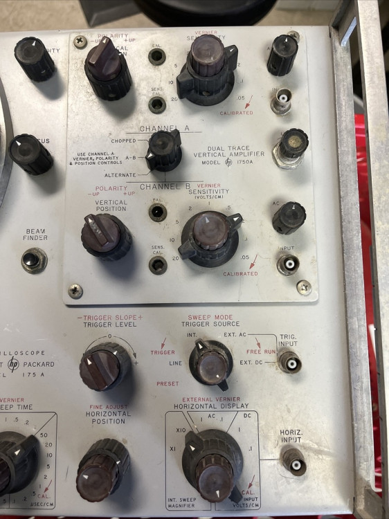 AGILENT 175A OSCILLOSCOPE AGILENT 175A OSCILLOSCOPE