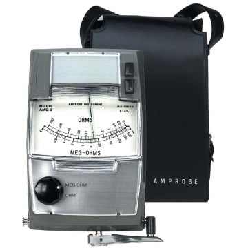 AMPROBE AMB2A MEGOHMMETER AMPROBE AMB2A MEGOHMMETER