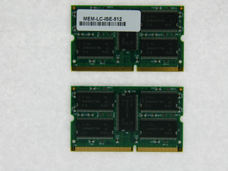 512 (2x256MB) Memory Upgrade for ISE line card 512 (2x256MB) Memory Upgrade for ISE line card