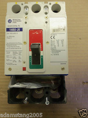 ALLEN BRADLEY 140U-J-PL 250A J FRAME ALLEN BRADLEY 140U-J-PL 250A J FRAME