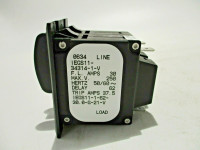 AIRPAX IELBX1172300M3V CIRCUIT PROTECTOR, HYD-MAG, 1P, 250V 30A; INPUT VOLTAGE VAC:250V; NO. OF POLES:1; CURRENT RATING:30A; INTERRUPTING CAPACITY:7.5KA; DIELECTRIC STRENGTH