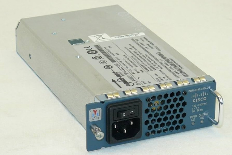 Cat 4948E-F 300W AC Power Supply Front exhaust Cat 4948E-F 300W AC Power Supply Front exhaust