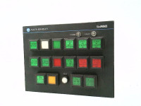ALLEN BRADLEY 2705-P21J1 OPERATOR INTERFACE 16BUTTON REDIPANEL 120/240VAC