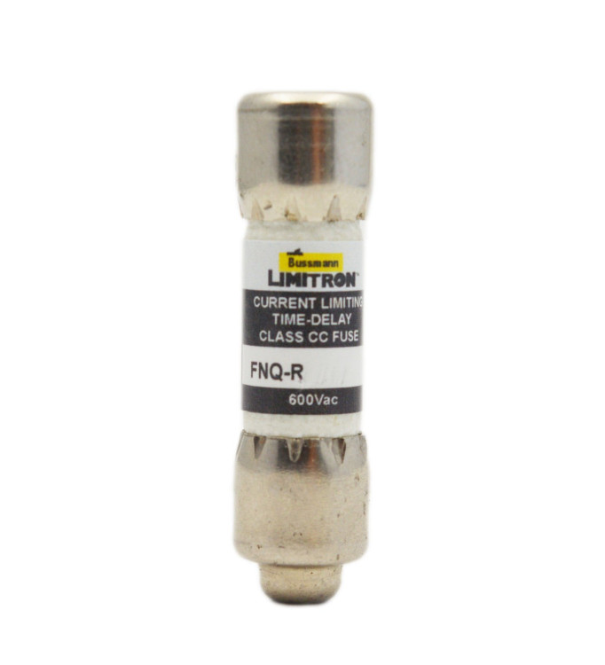 BUSSMANN FNQ-R-10  FUSE 10A 600V TIME DELAY VOLTAGE RATING VAC600V FUSE CURRENT10A BLOW CHARACTERISTICTIME DELAY FUSE BODY MATERIALFIBER FUSE SIZE CODE5AG FUSE SIZE IMPE