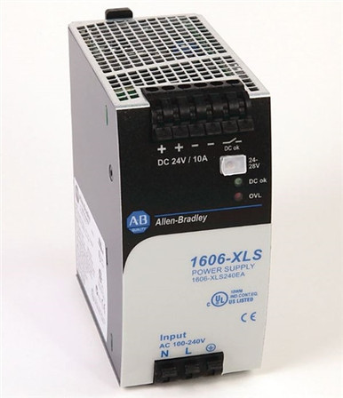 ALLEN BRADLEY 1606-XLE240EN POWER SUPPLY 24-28VDC 10AMP 240WATT OUT 100-120VAC ALLEN BRADLEY 1606-XLE240EN POWER SUPPLY 24-28VDC 10AMP 240WATT OUT 100-120VAC
