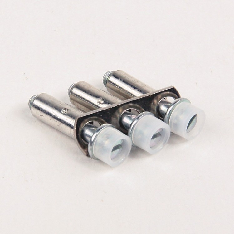 ALLEN BRADLEY 1492-CJD6-2 CENTER JUMPER, 6 MM CENTER TO CENTER, 2 POLE, GRAY, PKG. QTY. OF 10
