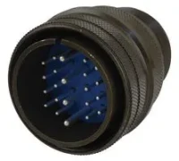 AMPHENOL 97-3106A28-11P MS (MIL-C-5015) /97 SERIES 3106A SOLID-SHELL STRAIGHT PLUGS, STRAIGHT BODY STYLE, SOLDER TERMINATION, 28 SHELL SIZE, 28-11 INSERT ARRANGEMENT, PLUG GE