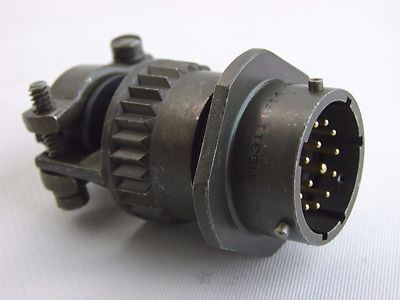 AMPHENOL MS3111F14-15S CIRCULAR CONNECTOR RCPT SIZE 14, 15POS, CABLE; CONNECTOR TYPE:CIRCULAR MILITARY; SERIES:MS C-26482 SERIES I; CONNECTOR BODY MATERIAL:ALUMINIUM; GENDER