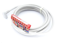 ALLEN BRADLEY 1492-CABLE050G PRE-WIRED CABLE FOR DIGITAL I/O MODULES, CABLE TYPE G, 20 CONDUCTOR, 22 AWG, W/ 1746-RT25R CONNECTOR, 5.0 METER (16.4 FEET)