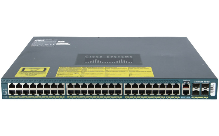 Catalyst 4948, ES s/w, 48-Port 10/100/1000+4 SFP, 1 AC p/s