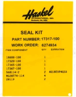 ACCUDYNE INDUSTRIES 17317-122 SEAL KIT,PS,AW/ASW/DW/DSW