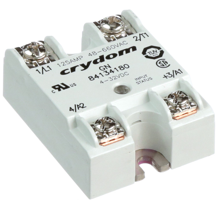 CRYDOM HD6050 SSR, PANEL MOUNT, 660VAC, 32VDC, 50A; CONTROL VOLTAGE RANGE:3V DC TO 32V DC; OPERATING VOLTAGE RANGE:48V RMS TO 660V RMS; CONTACT CONFIGURATION:SPST-N CRYDOM HD6050 SSR, PANEL MOUNT, 660VAC, 32VDC, 50A; CONTROL VOLTAGE RANGE:3V DC TO 32V DC; OPERATING VOLTAGE RANGE:48V RMS TO 660V RMS; CONTACT CONFIGURATION:SPST-N