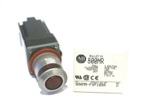 ALLEN BRADLEY 800MR-FXP16RA 800MR 2-POSITION PUSH-PULL/TWIST RELEASE UNITS, ILLUMINATED, MAINTAINED (PUSH-PULL), TRANSFORMER, INCANDESCENT LAMP, 120 V 50/60HZ, RED, 1 N.O - 1 N.C