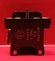 ALLEN BRADLEY X-33544 OVERLOAD RELAY BULLETIN 815 TYPE A