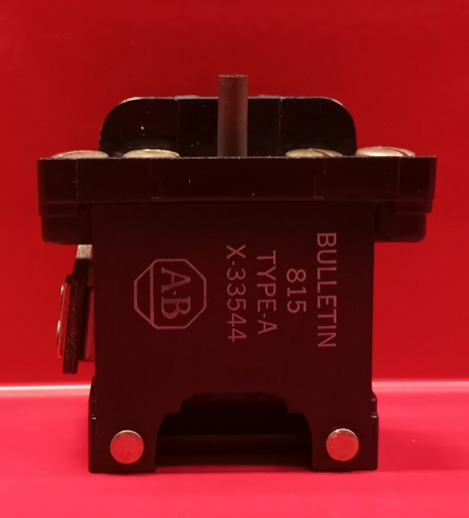 ALLEN BRADLEY X-33544 OVERLOAD RELAY BULLETIN 815 TYPE A
