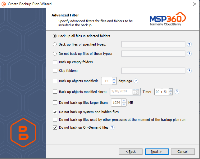 OPTION, BACKUP LICENSE, PRE-FILTERING, 1CH OPTION, BACKUP LICENSE, PRE-FILTERING, 1CH