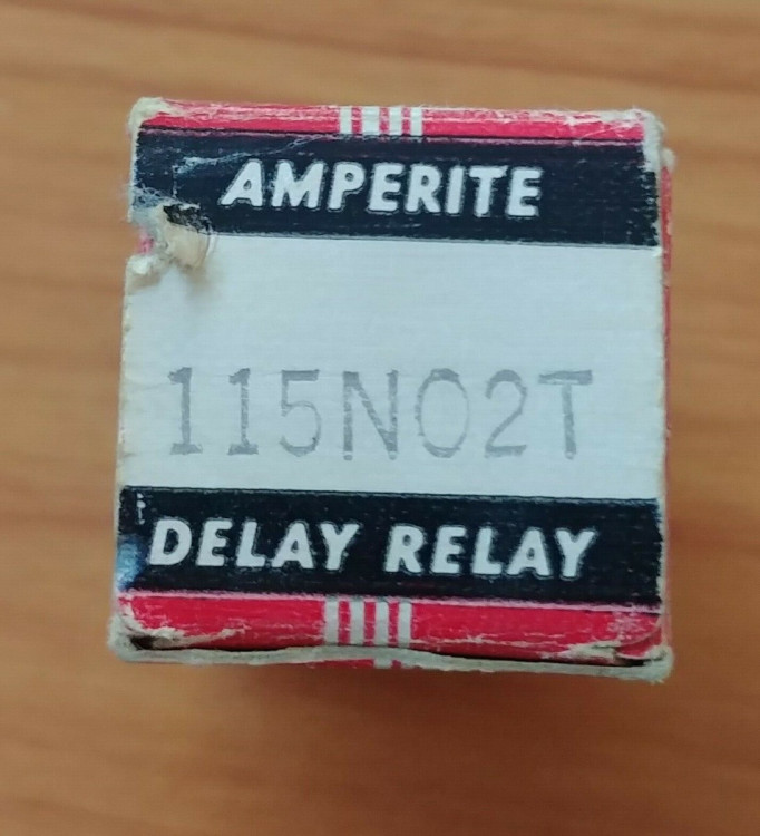 AMPERITE 115NO2T TIME DELAY RELAY 3A 115VAC9PIN MINI BASE AMPERITE 115NO2T TIME DELAY RELAY 3A 115VAC9PIN MINI BASE