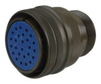 AMPHENOL 97-3106A-28-12S CIRCULAR CONNECTOR RCPT SIZE 28, 26POS, CABLE; CONNECTOR TYPE:CIRCULAR INDUSTRIAL; CONNECTOR BODY MATERIAL:ALUMINIUM ALLOY; GENDER:RECEPTACLE; CONTACT