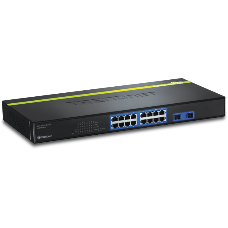 Коммутатор TRENDNET TEG-160WS, 16-port Коммутатор TRENDNET TEG-160WS, 16-port