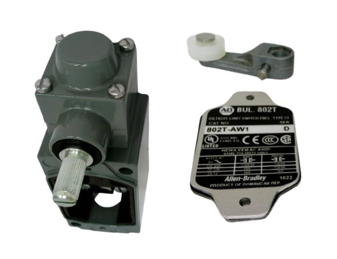 ALLEN BRADLEY 802T-ATW1 SWITCH,LIMIT 600V AC MAX 10 AMP MAX ALLEN BRADLEY 802T-ATW1 SWITCH,LIMIT 600V AC MAX 10 AMP MAX