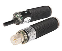 ALLEN BRADLEY 42CB-D1LNAF-M4 PHOTOELECTRIC SENSORS, HIGH SPEED, CYLINDRICAL STYLE 18 MM, STANDARD DIFFUSE, SENSING RANGE 150 MM, 10 - 30 VDC, NPN, LIGHT/DARK SELECTABLE, QD 4 PIN MICRO