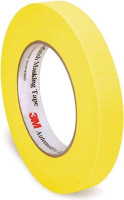 3M 200-18MM MASKING TAPE 18MM X 55M (BULK)
