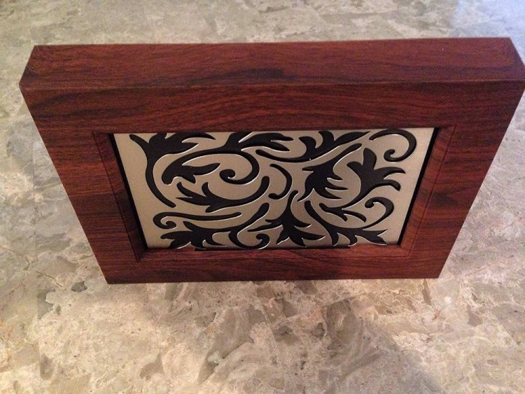 DOOR CHIME WIRED/WIRELESS WOOD FINISH DOOR CHIME WIRED/WIRELESS WOOD FINISH