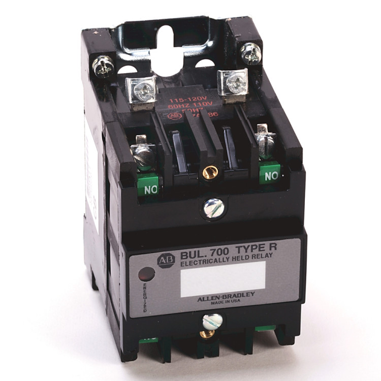 ALLEN BRADLEY 700-R200A1 700-R SEALED CONTACT INDUSTRIAL CONTROL RELAY, 2 N.O., 110V 50HZ / 120V 60HZ