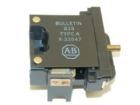 ALLEN BRADLEY X-33547 OVERLOAD RELAY LEFT HAND SIZE0-1 FOR 609