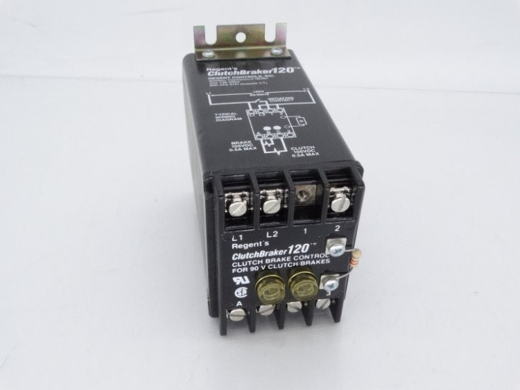 REGENT CONTROLS CLUTCHBRAKER120  POWER SUPPLY FOR 90VDC CLUTCH/BRAKE 120VAC