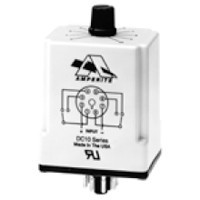 AMPERITE 24AP16SDC TIME DELAY RELAY, DPDT, 6SEC, 24VAC; CONTACT CONFIGURATION:DPDT; NOM INPUT VOLTAGE:24VAC; DELAY TIME RANGE:0.1S TO 6S; TIMING ADJUSTMENT:KNOB; RELAY M
